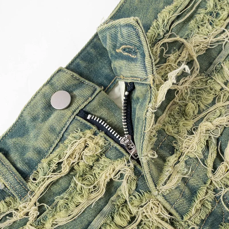 All Strung Up Denim Skirt
