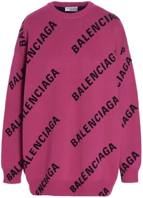 Allover Logo Crewneck