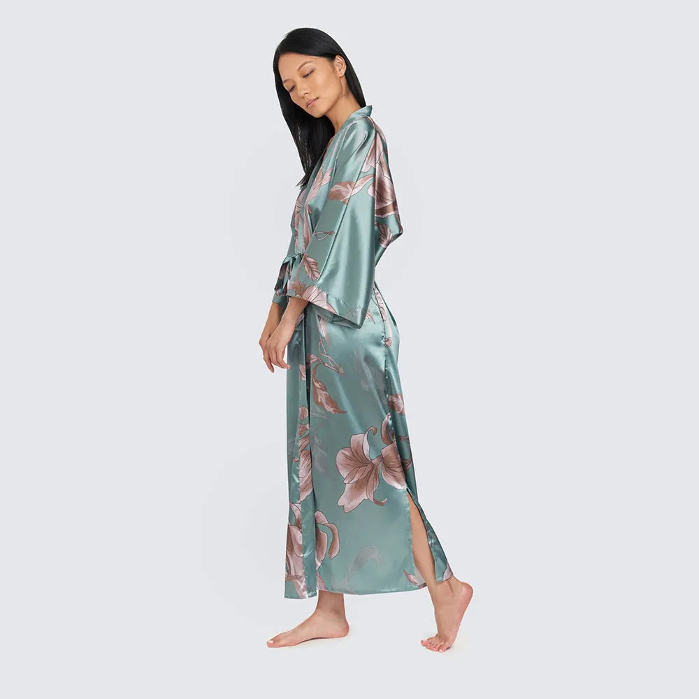 Ayame Long Kimono Robe