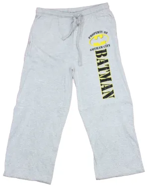 Batman DC Comics Classic Property of Comic Logo Lounge Pajama Pants