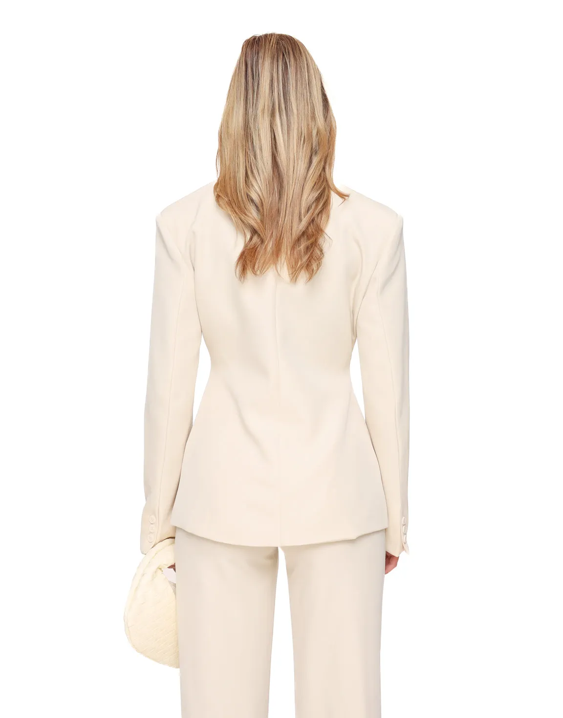 Beige Classic Getailleerde - Blazer