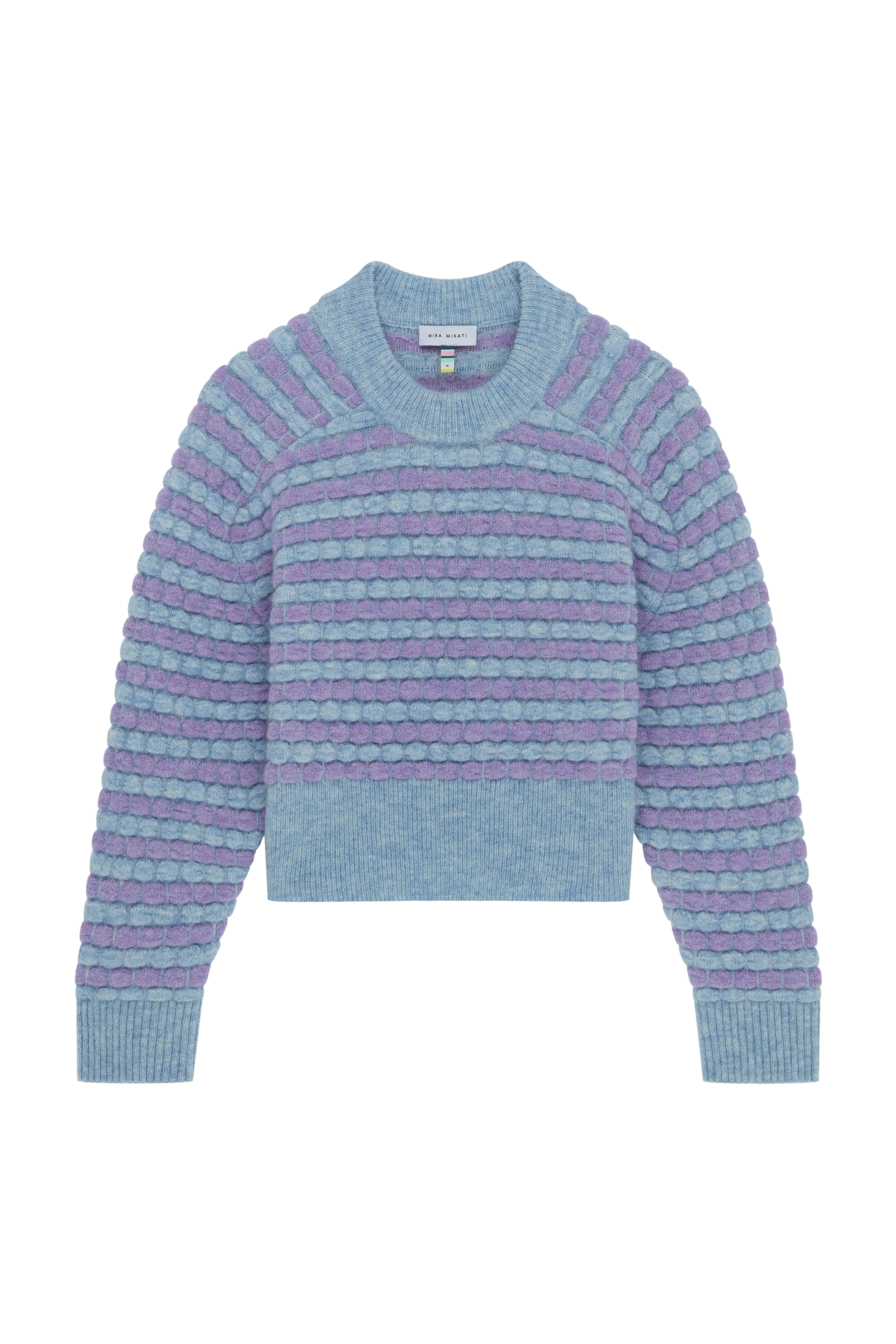 Bubble Knit Stripe Sweater