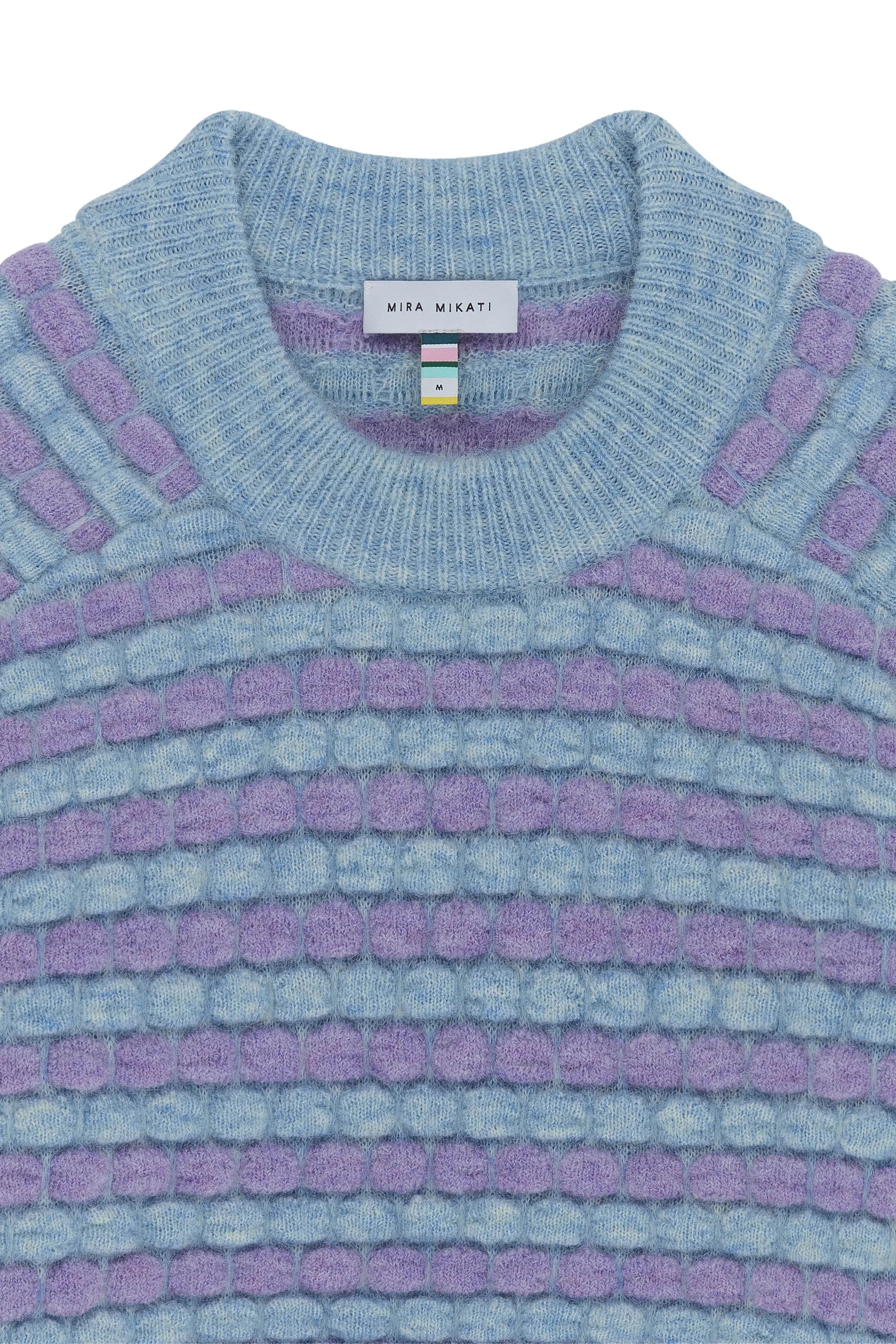 Bubble Knit Stripe Sweater