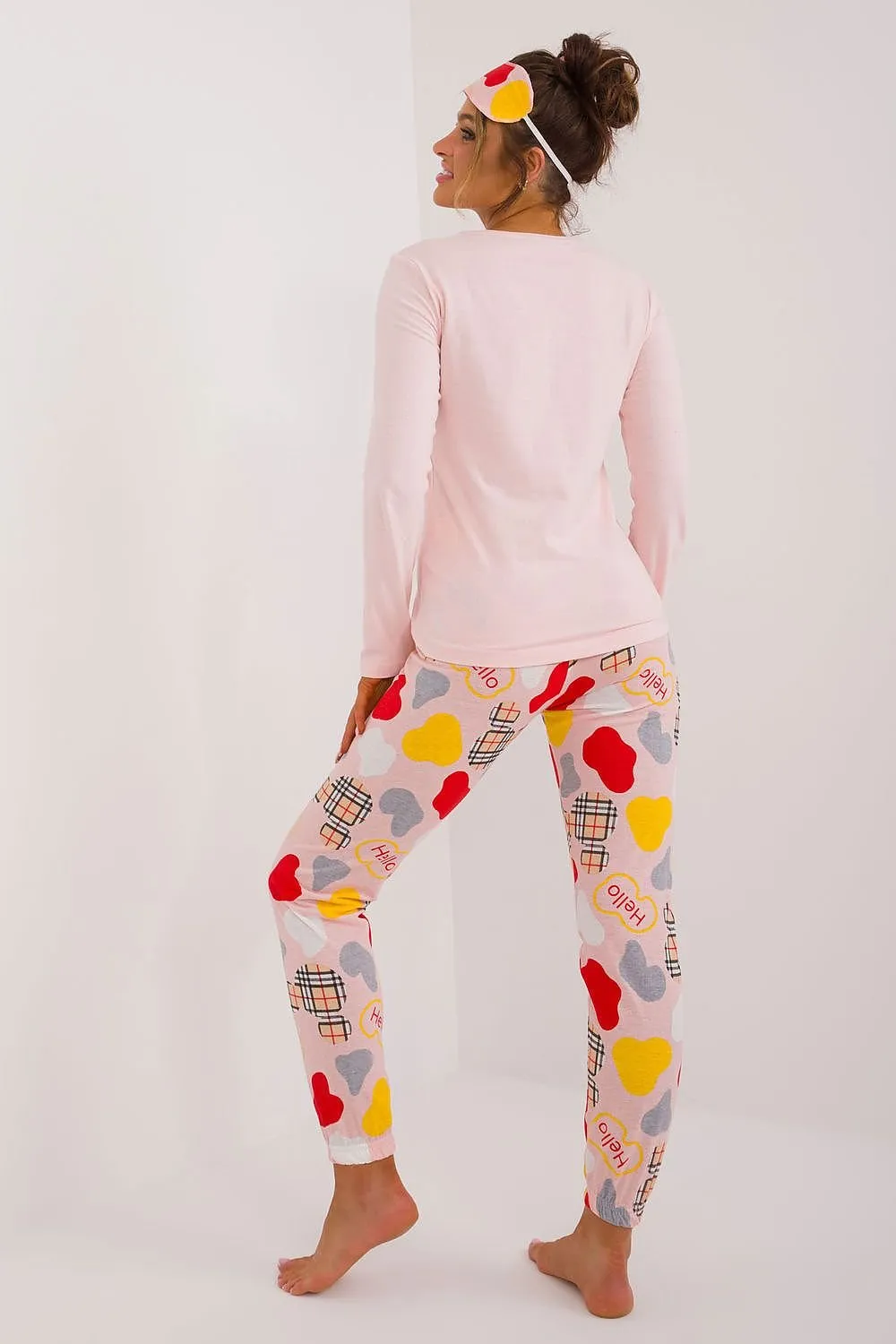 Chic and Cozy Women’s Colorful Cotton Blend Pajama Set for Ultimate Relaxation