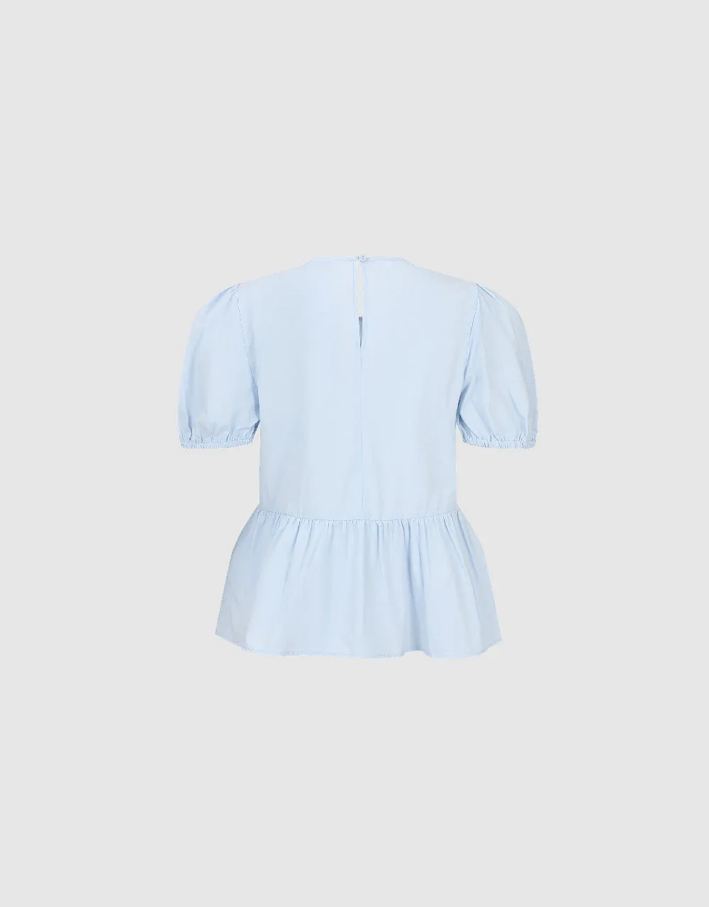 Crew Neck Skater Blouse
