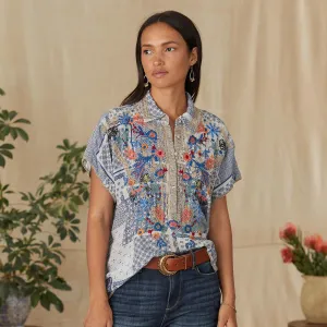 Floral Masquerade Top