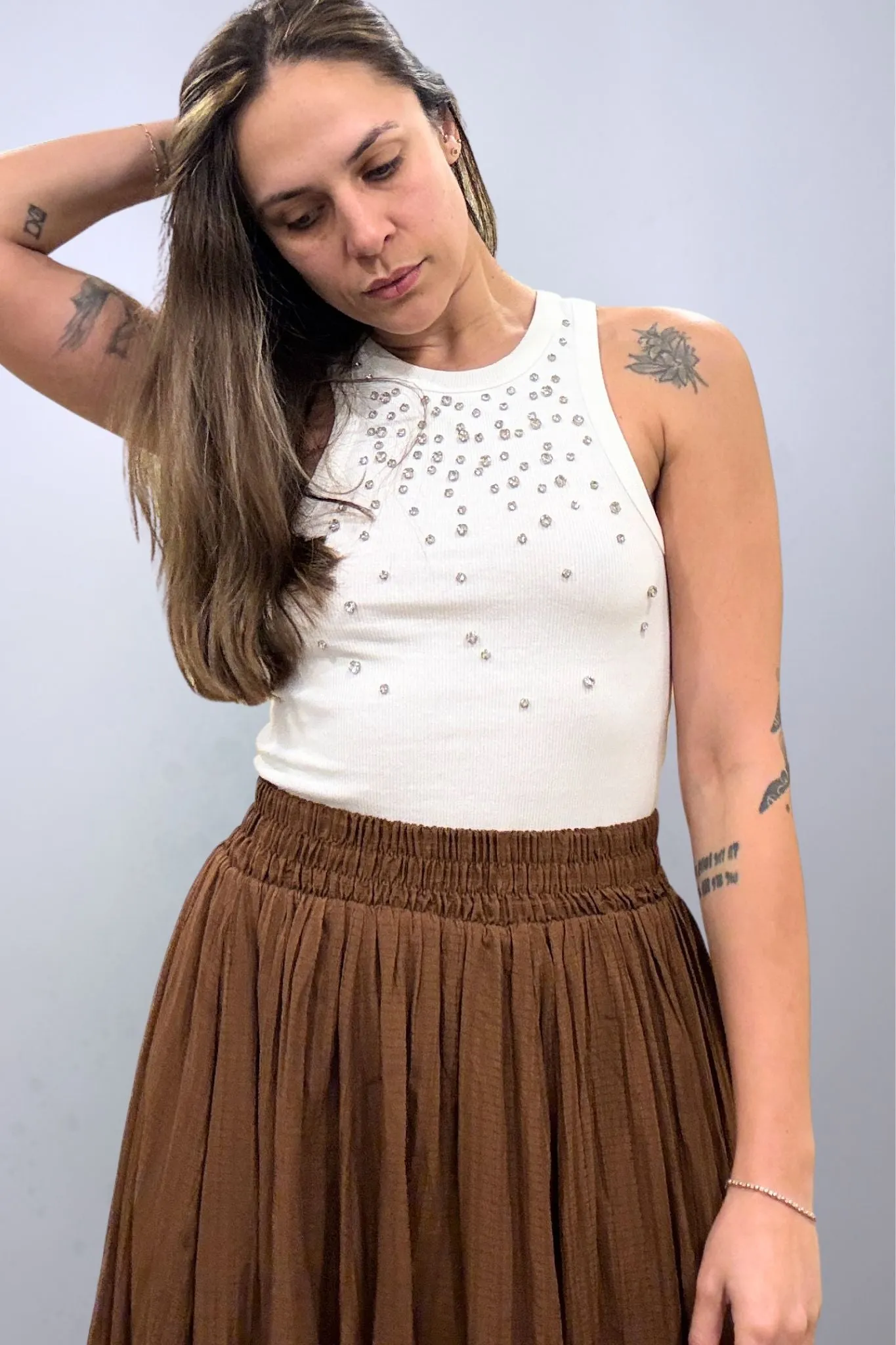 Gemstone tank top