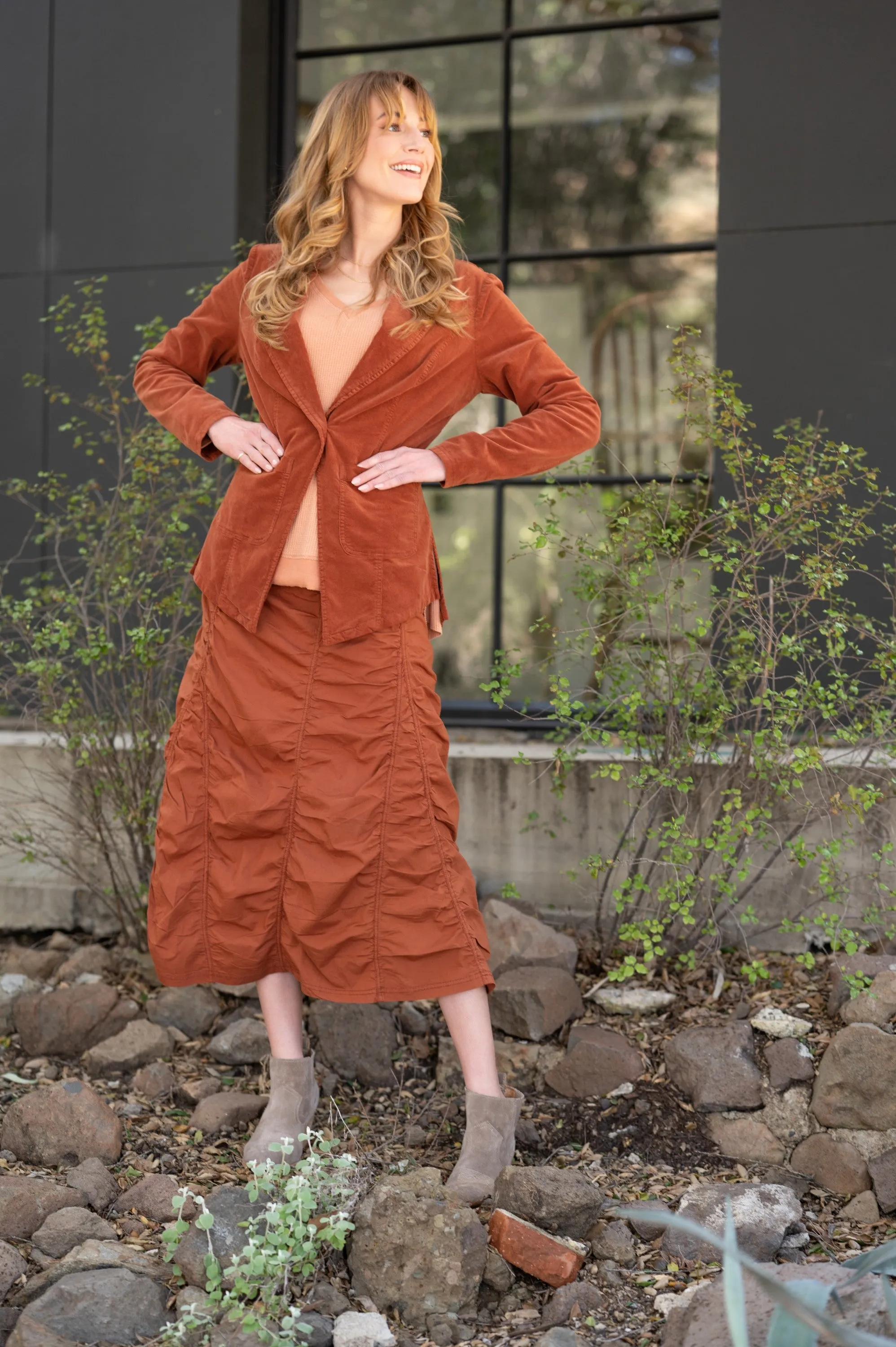 Gored Peasant Skirt