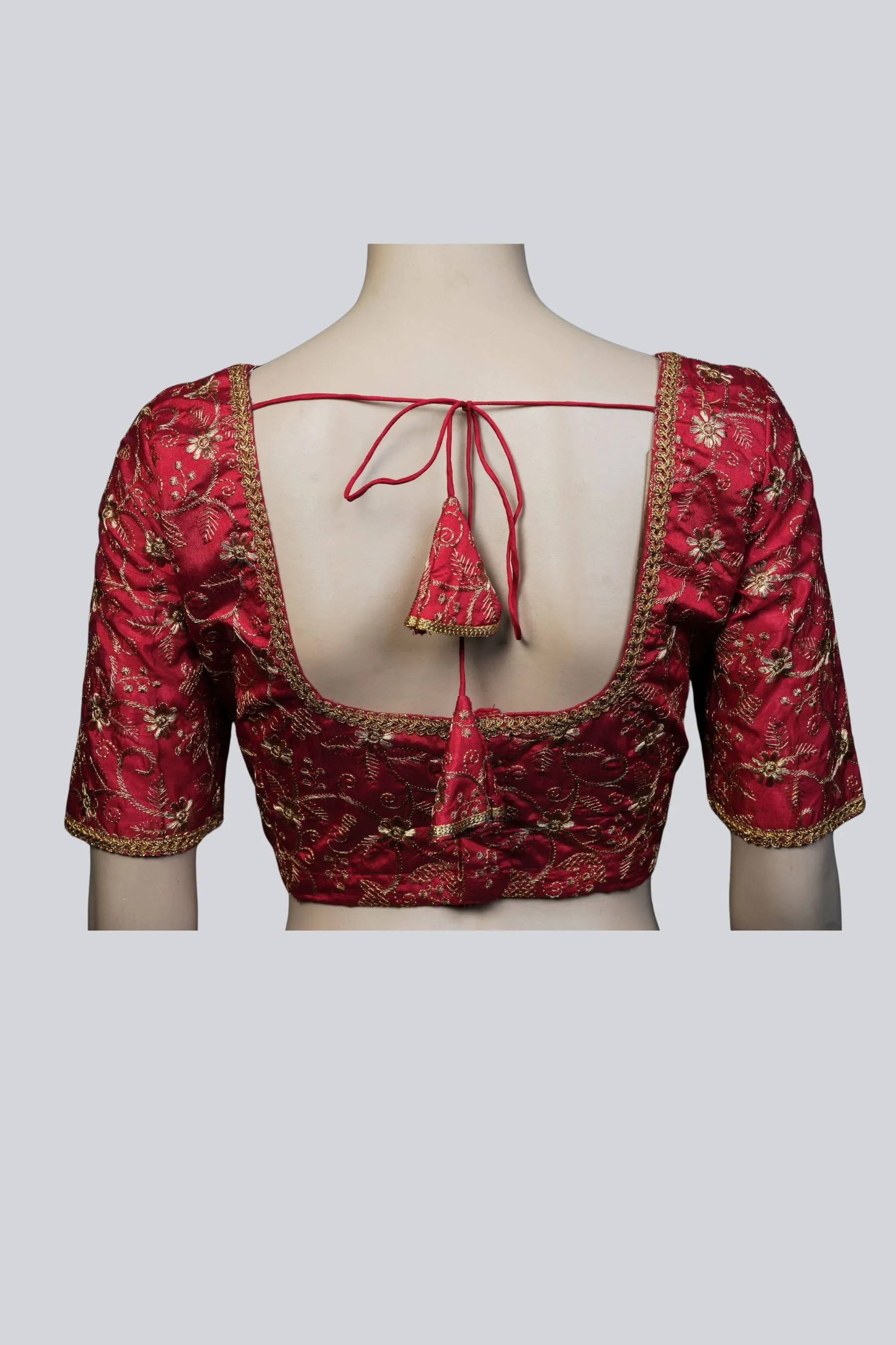 Handcrafted Thread Work Katori Blouse - JCS Fashions Staple