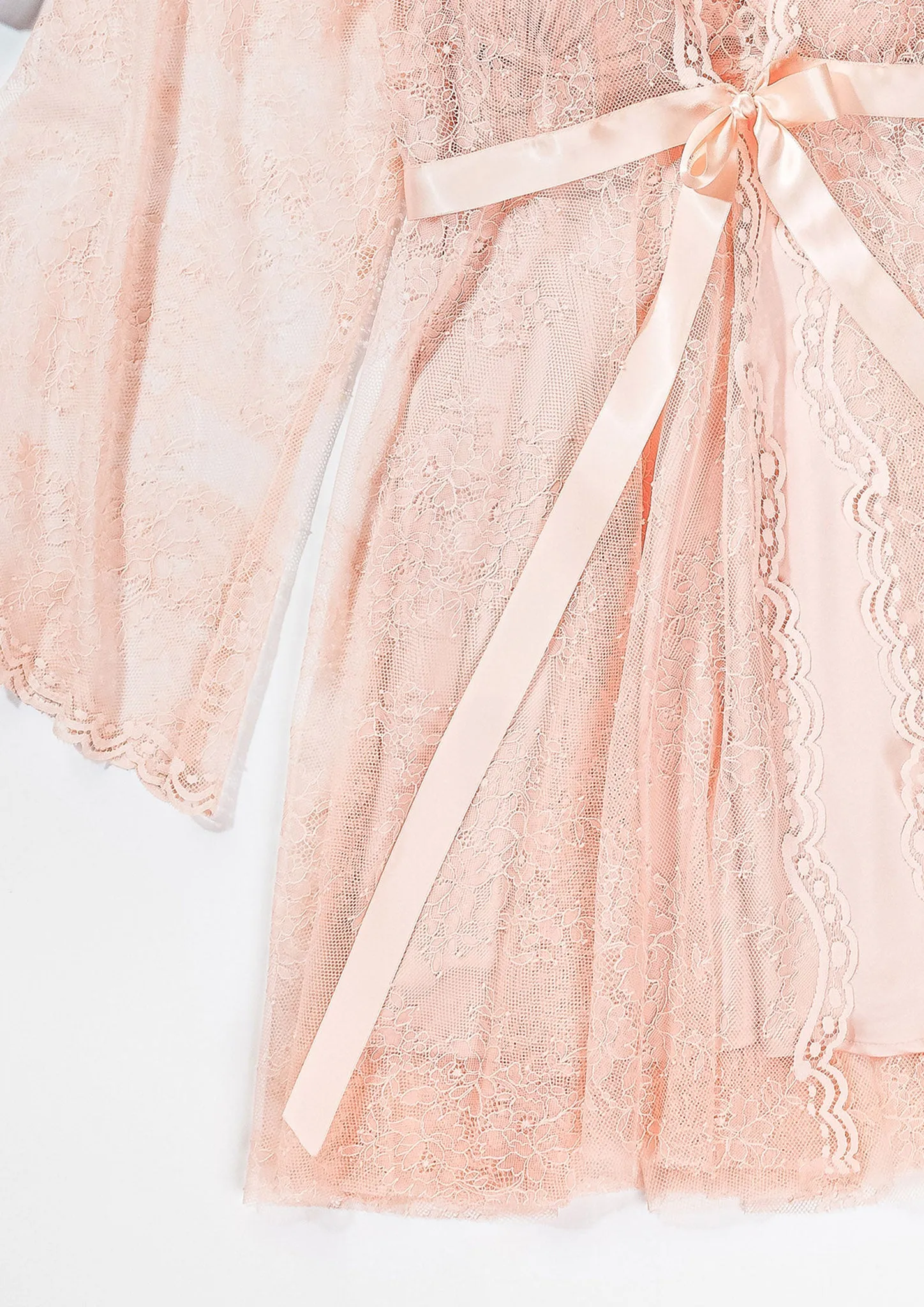 Lace Robe Set 6119