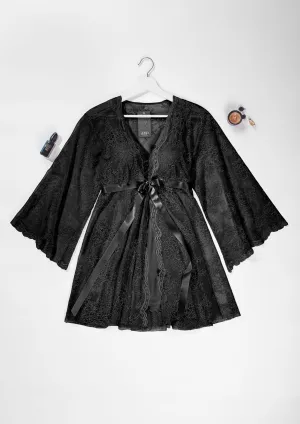 Lace Robe Set 6119