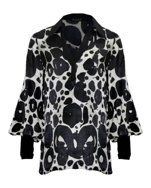 Lea Print Blouse