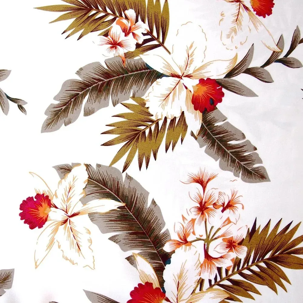 Moon White Moonkiss Hawaiian Dress