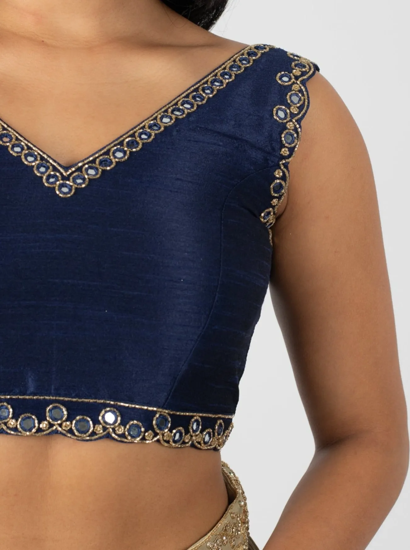Navy Shisha Blouse