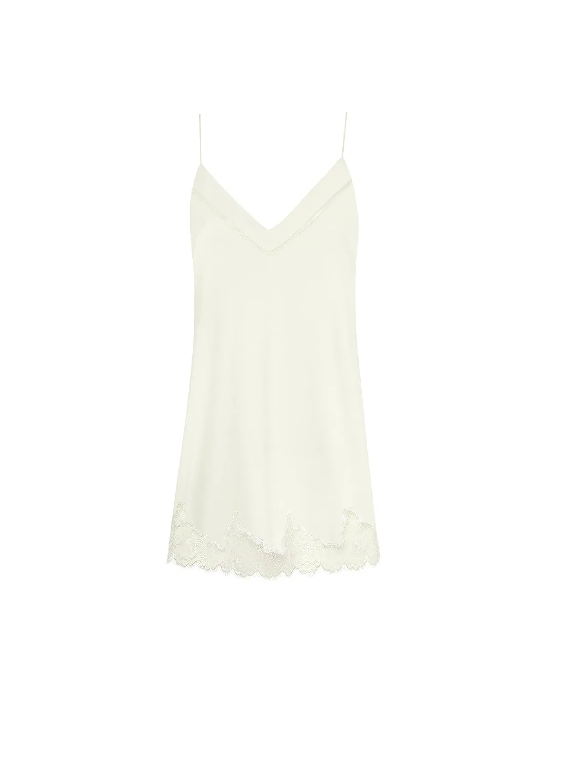 Nocturne Silk Dress - Ivory