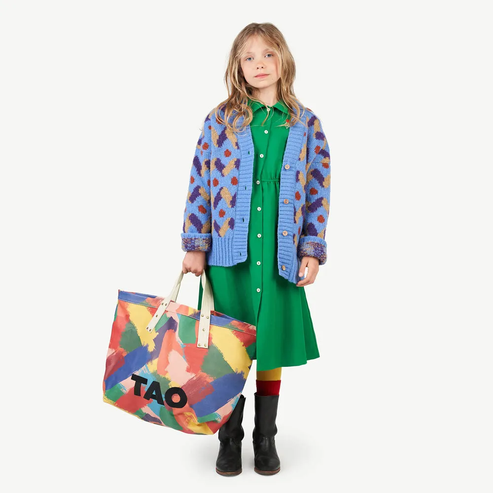 Raccoon Kid's Cardigan