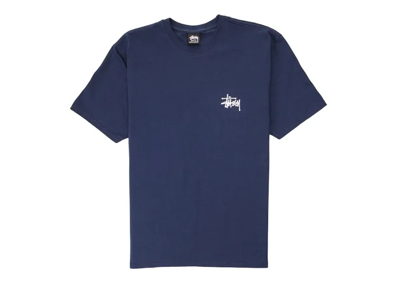 Stussy Basic T-Shirt Navy