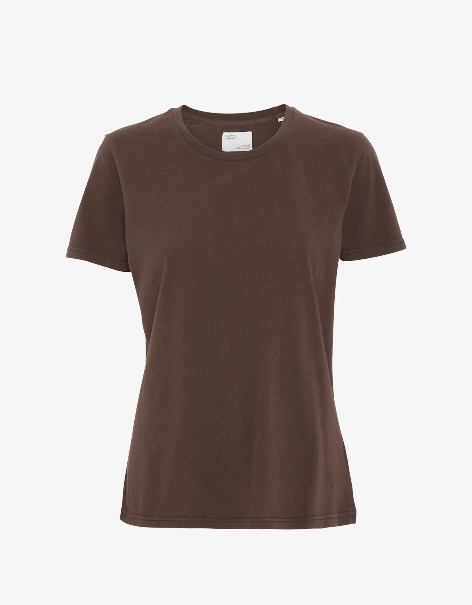 Women Light Organic Tee - Coffee Brown