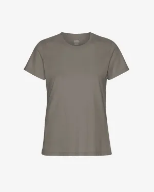 Women Light Organic Tee - Misty Brown